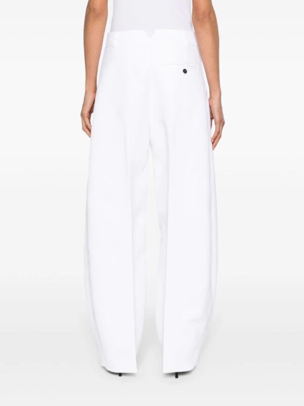 Jacquemus  Ovalo pleated palazzo pants - Image 4