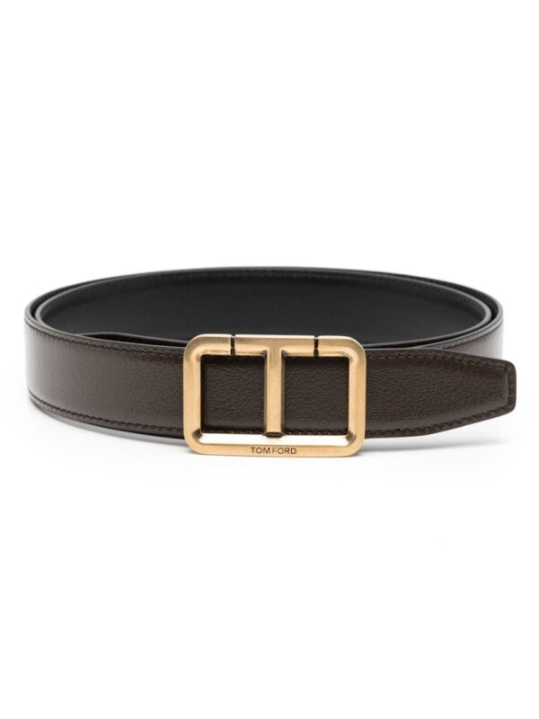 Louis Vuitton T-buckle leather belt