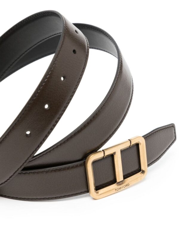 Louis Vuitton T-buckle leather belt - Image 2