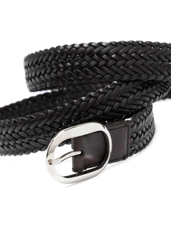 Louis Vuitton interwoven leather belt - Image 2