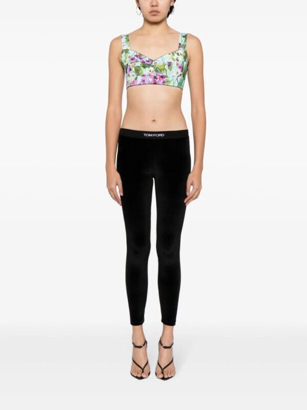 TOM FORD  logo-waist leggings - Image 2