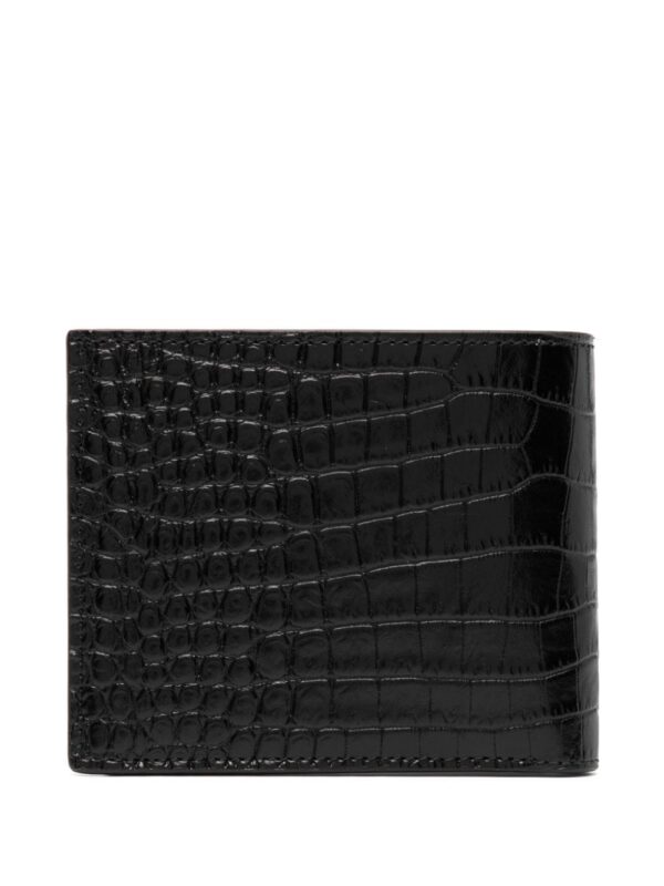TOM FORD crocodile-effect leather wallet - Image 2