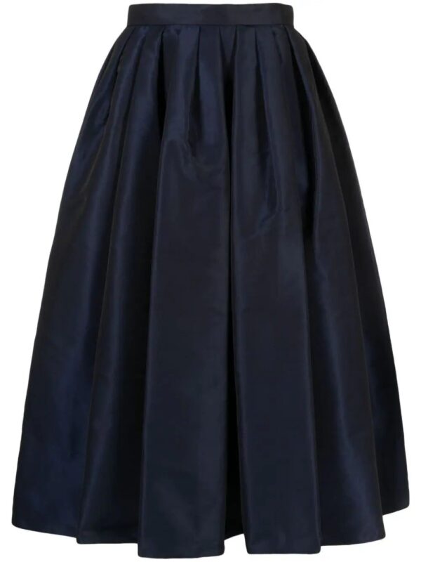 Alexander McQueen  pleated midi skirt