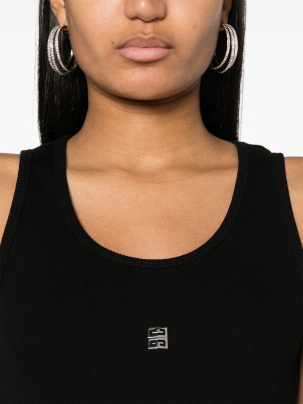 Givenchy 4G-plaque ribbed-knit maxi dress - Image 5