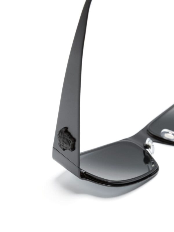 Versace Eyewear matte-effect rectangle-frame sunglasses - Image 3
