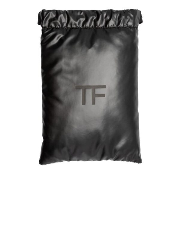 TOM FORD Eyewear logo-plaque shield-frame sunglasses - Image 4