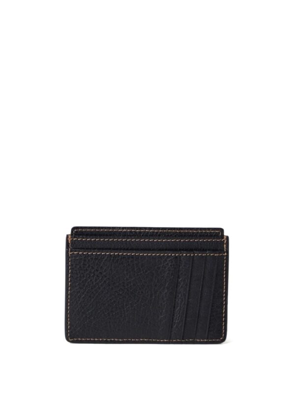 Brunello Cucinelli logo-debossed leather cardholder - Image 2