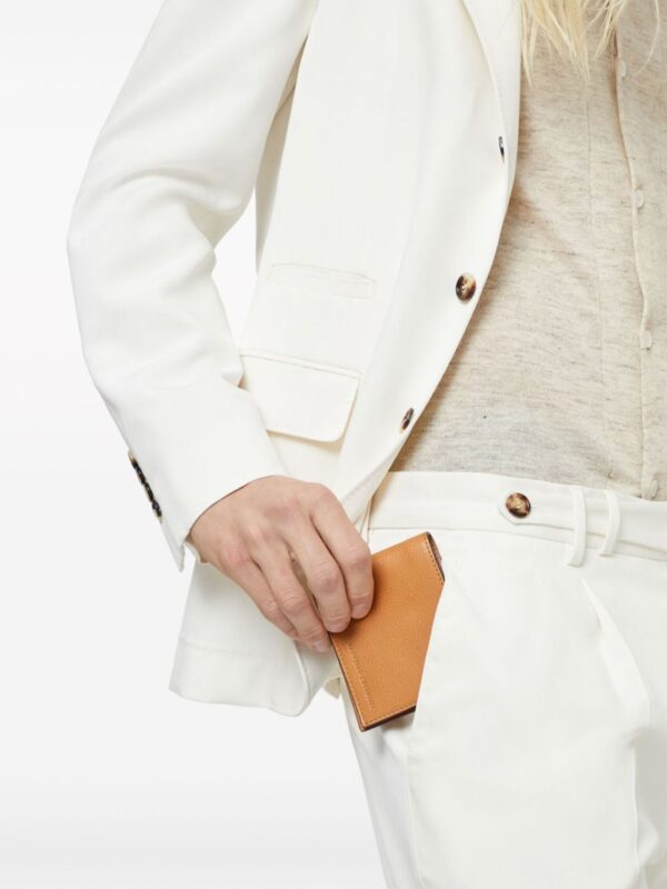 Brunello Cucinelli logo-debossed leather bi-fold wallet - Image 4
