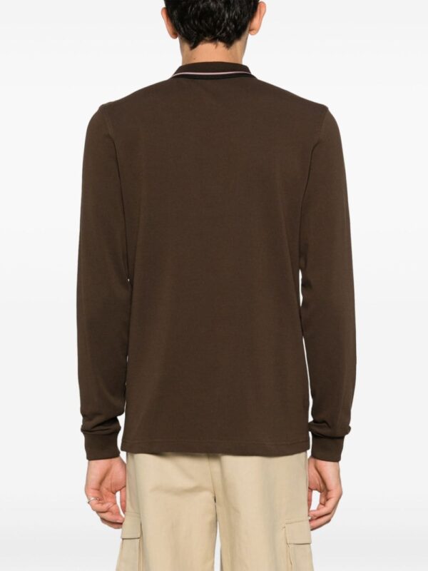 Fred Perry logo-embroidered cotton polo shirt - Image 4