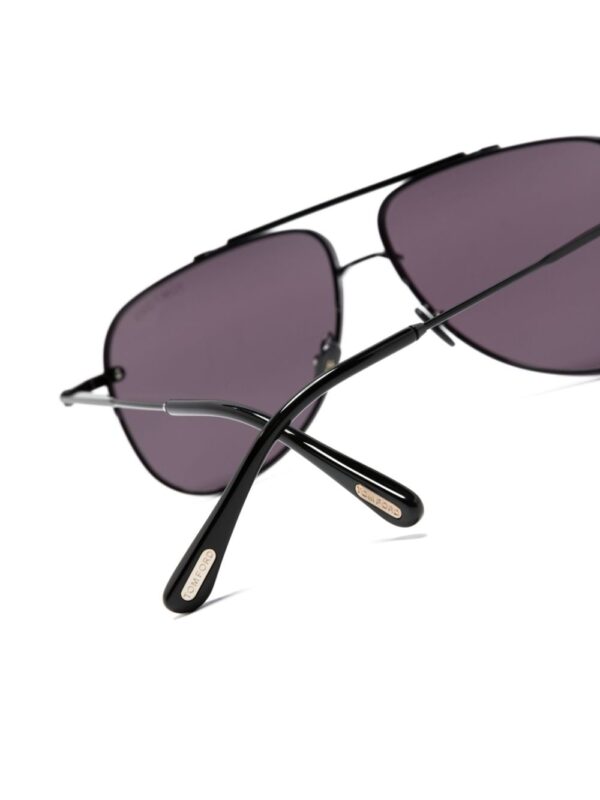 TOM FORD Eyewear Leon pilot-frame sunglasses - Image 3