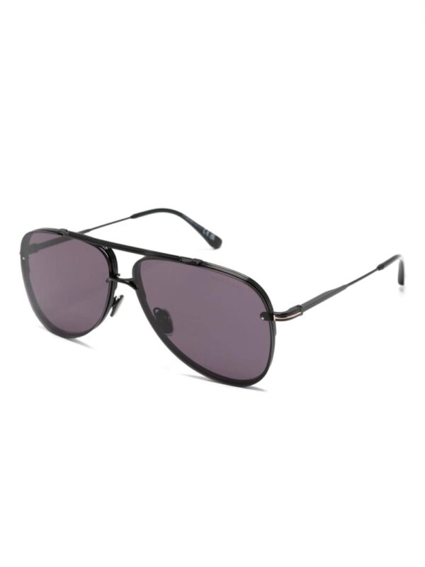 TOM FORD Eyewear Leon pilot-frame sunglasses - Image 2