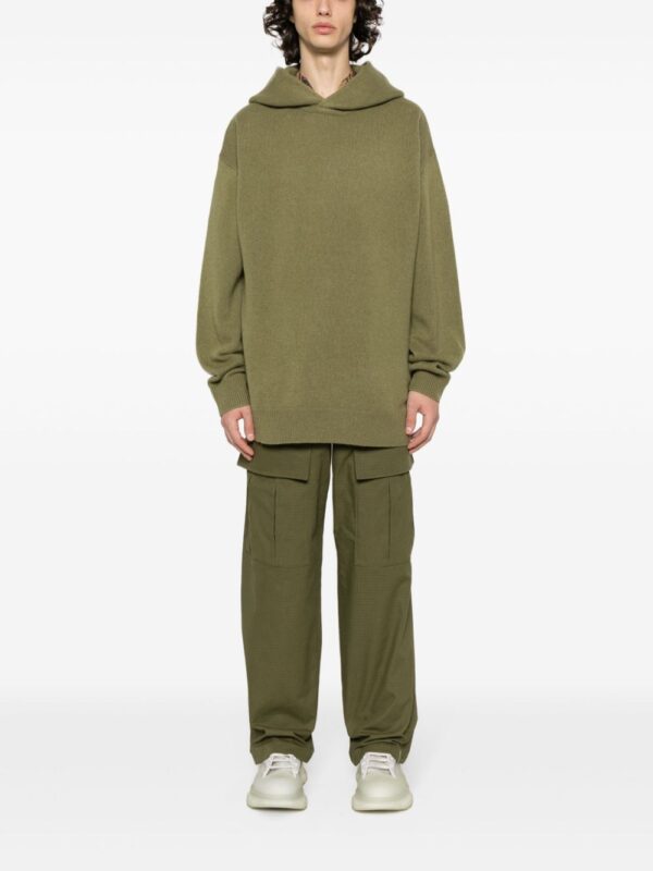 Acne Studios fine-knit brushed hoodie - Image 2