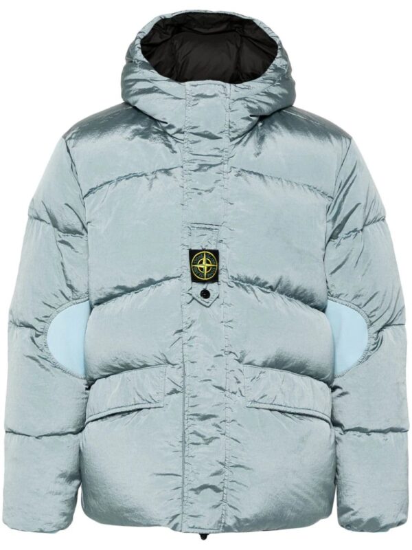 Stone Island  reversible hooded jacket