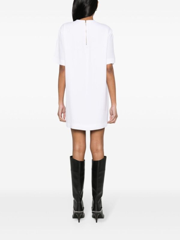 Moschino logo-print crepe minidress - Image 3