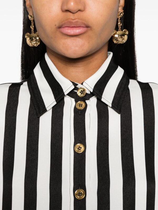 Moschino long-sleeve striped dress - Image 2