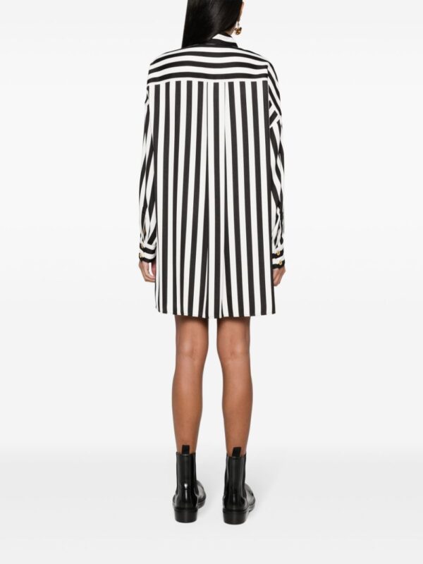 Moschino long-sleeve striped dress - Image 3