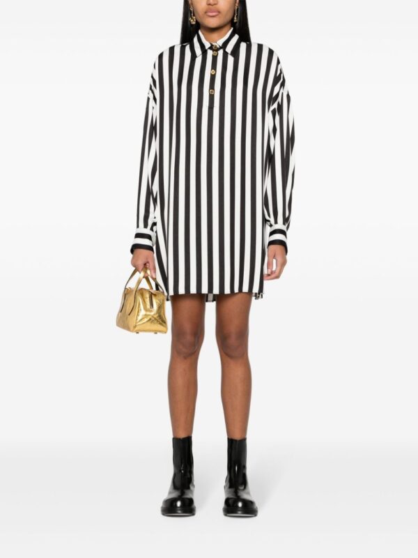 Moschino long-sleeve striped dress - Image 5