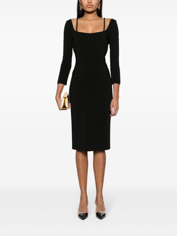 Moschino scoop-neck half-sleeved dress - Image 5