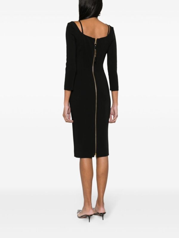 Moschino scoop-neck half-sleeved dress - Image 3