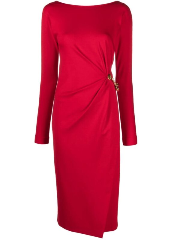Moschino chain-link midi dress