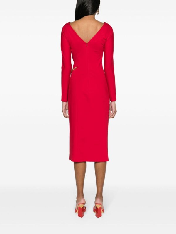 Moschino chain-link midi dress - Image 4
