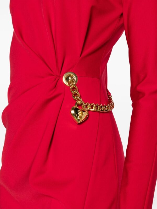 Moschino chain-link midi dress - Image 5