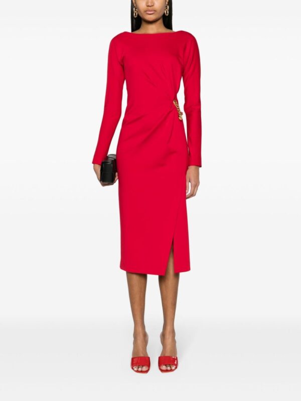 Moschino chain-link midi dress - Image 2