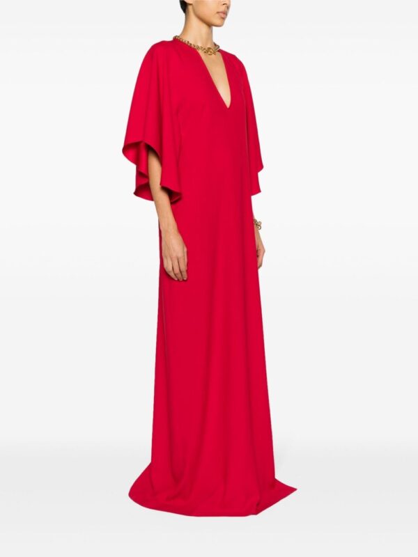 Moschino chain-link crepe maxi dress - Image 3