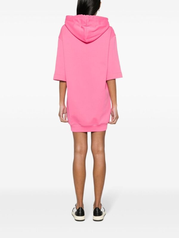 Moschino Teddy Bear-print organic cotton minidress - Image 4