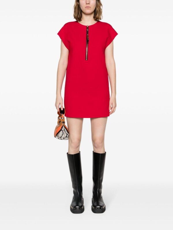 Moschino cap-sleeve cady minidress - Image 2
