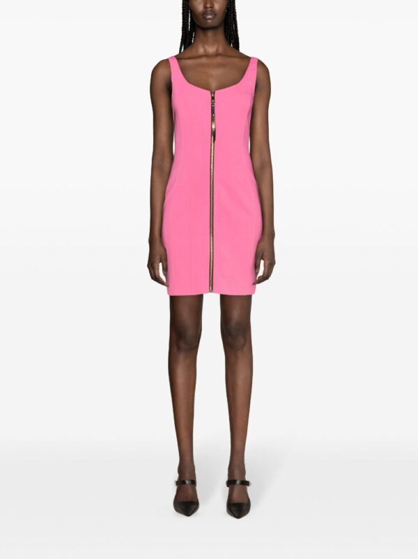 Moschino scoop-neck cady minidress - Image 2