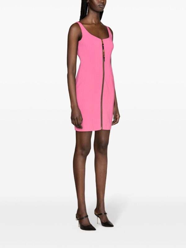 Moschino scoop-neck cady minidress - Image 3