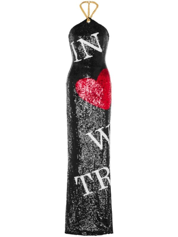 Moschino In Love We Trust gown