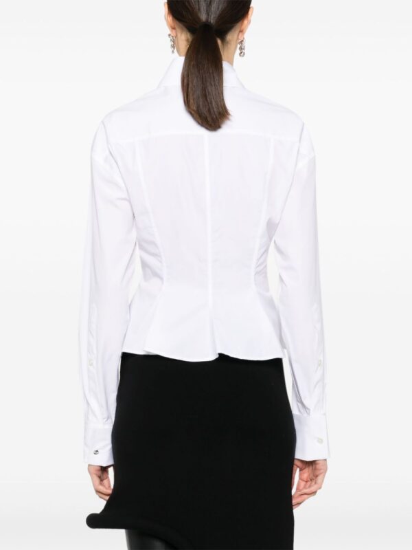 Stella McCartney  peplum-waist cotton shirt - Image 4