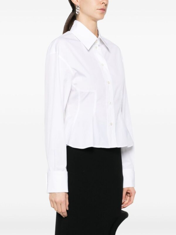 Stella McCartney  peplum-waist cotton shirt - Image 3