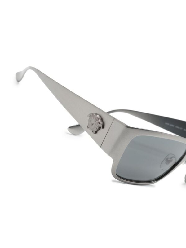 Versace Eyewear Medusa-plaque rectangle-frame suglasses - Image 3