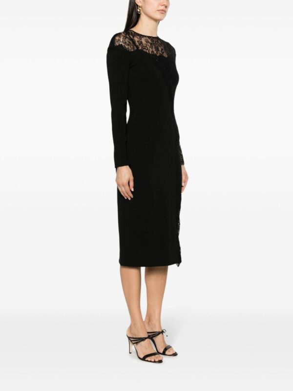 Dolce & Gabbana sheer-lace-panel maxi dress - Image 3