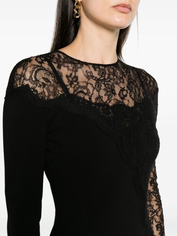 Dolce & Gabbana sheer-lace-panel maxi dress - Image 5