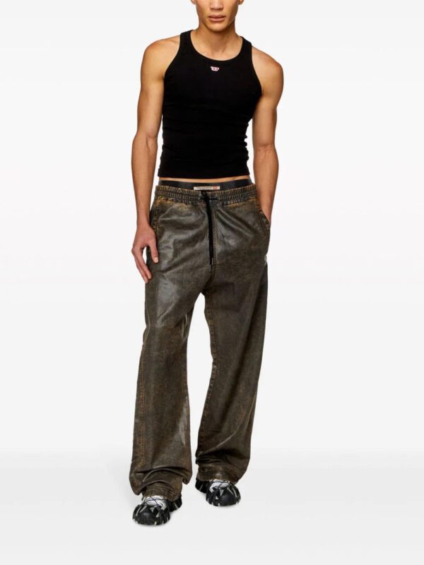 Diesel  D-Martians Track 068KR wide-leg jeans - Image 3