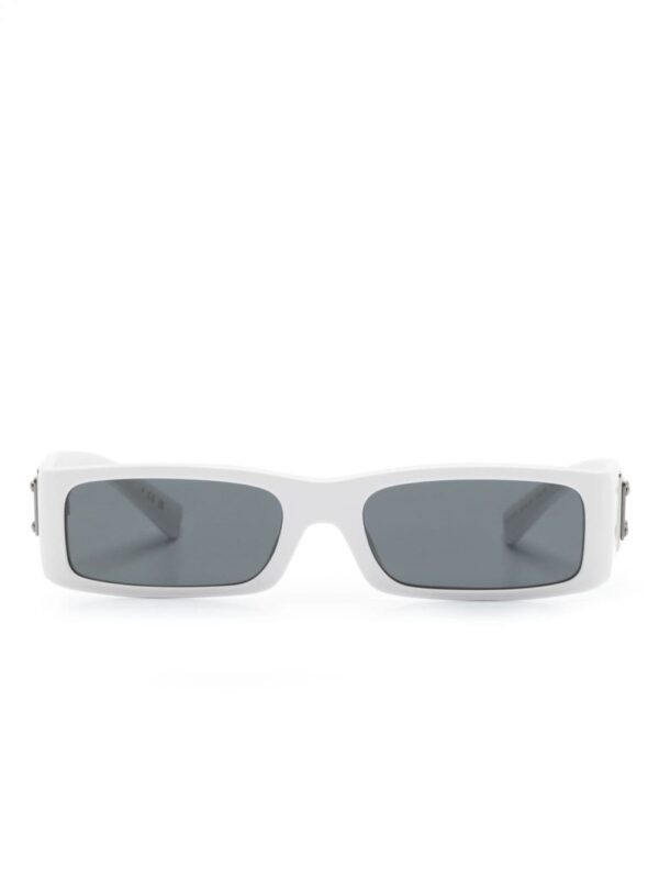 Dolce & Gabbana Eyewear logo-plaque rectangle-frame sunglasses