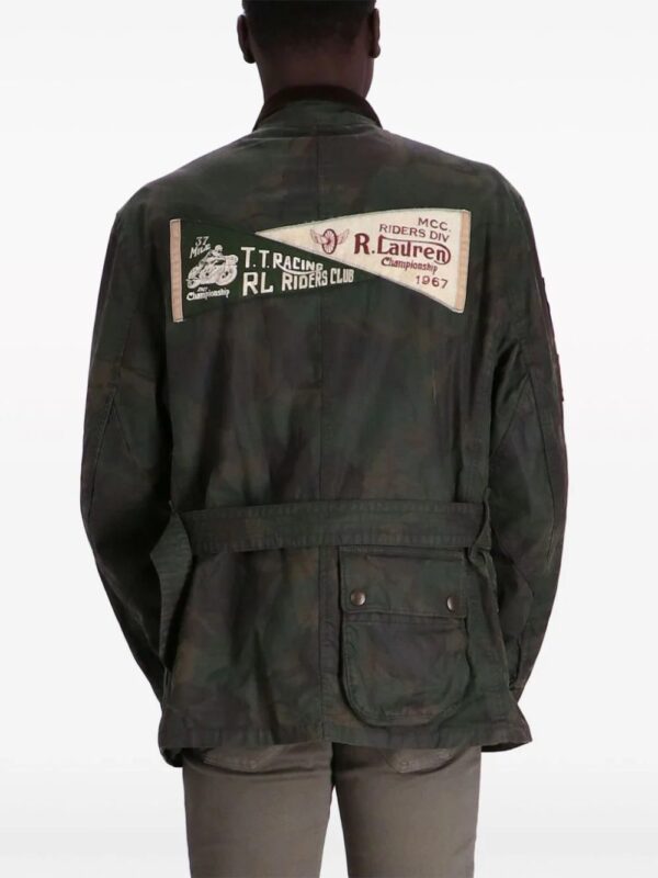 Polo Ralph Lauren  patch-embellished camouflage-print utility jacket - Image 4