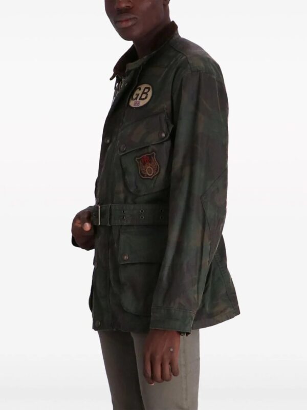 Polo Ralph Lauren  patch-embellished camouflage-print utility jacket - Image 3