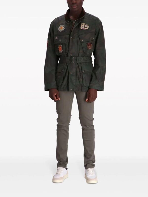 Polo Ralph Lauren  patch-embellished camouflage-print utility jacket - Image 2
