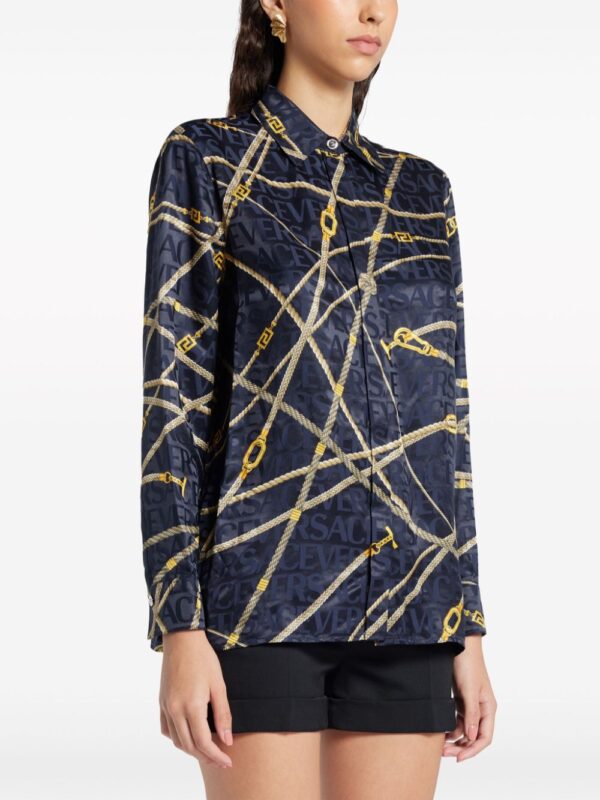 Versace  Greca Nautical long-sleeve shirt - Image 3
