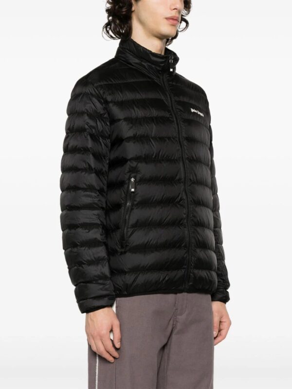Palm Angels  logo-print padded jacket - Image 3