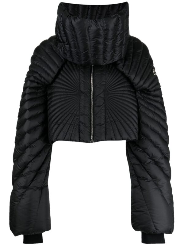 Moncler + Rick Owens  Radiance convertible padded down-filled jacket