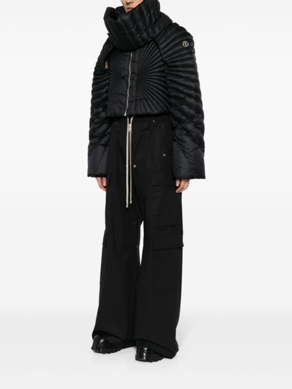 Moncler + Rick Owens  Radiance convertible padded down-filled jacket - Image 4
