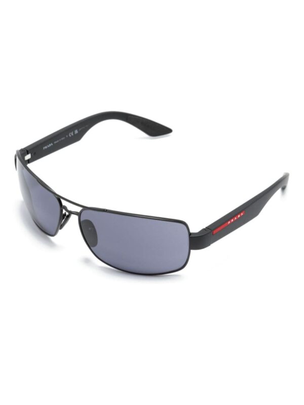 Prada Eyewear rectangle-frame logo-print sunglasses - Image 2