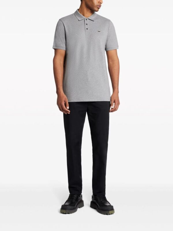 Karl Lagerfeld  Ikonik Karl-embroidered polo shirt - Image 2