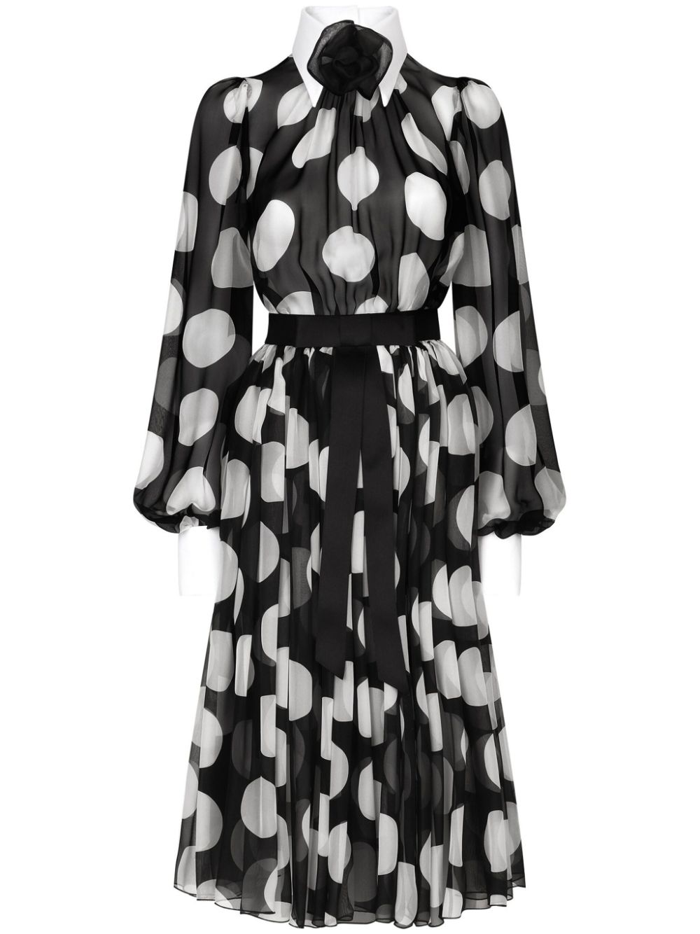 Dolce & Gabbana polka-dot print dress